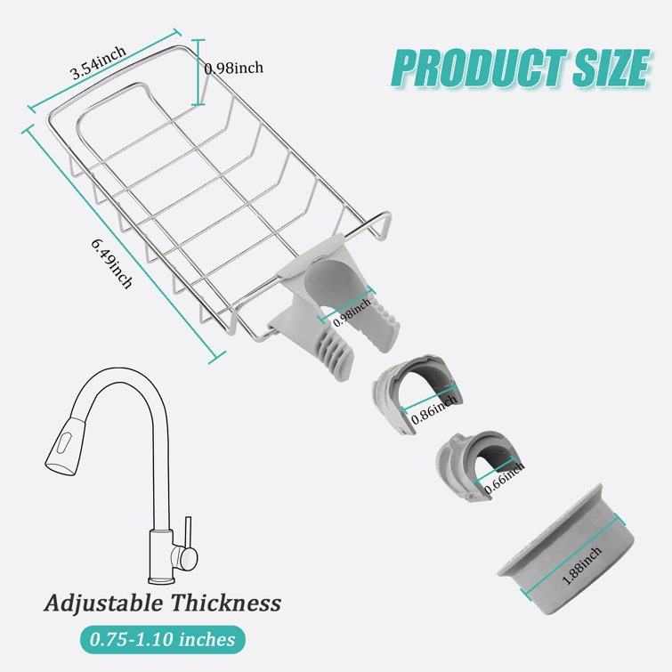 Liwarace Stainless Steel Sponge Holder Wayfair